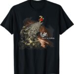 Korn Follow the Leader Official Band T-Shirt | Graphic Rock Music Tee | 100% Cotton Unisex Short Sleeve Crewneck | Classic Fit Concert Merch | Black Vintage Album Print(Bundle of 7 Products)